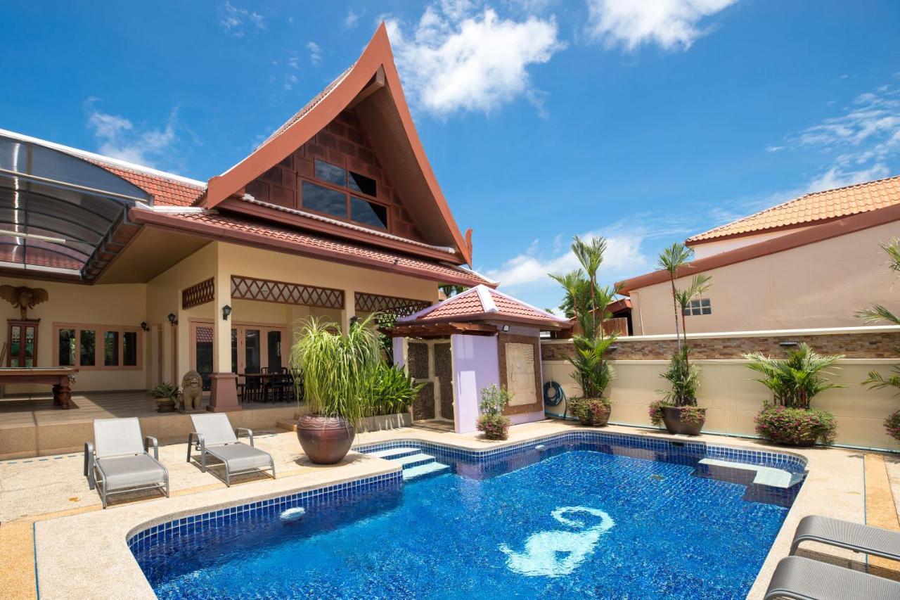 Beautiful 5Br Villa Felicity, Pool & Garden, Near Naiharn Rawai Bagian luar foto